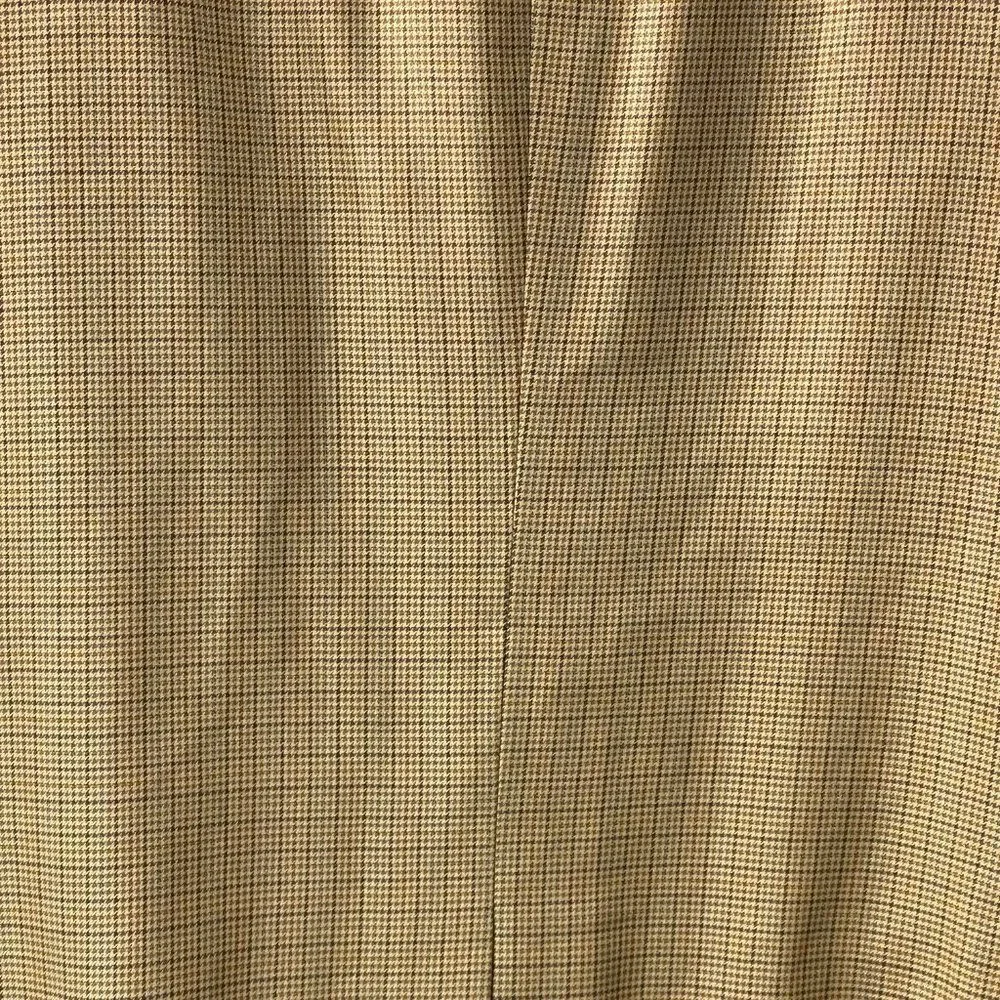Alan Flusser Blazer Sport Coat Tan Plaid Pink Lining
